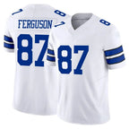 Choea D.Cowboys #87 Jake Ferguson Player White Limited Vapor F.U.S.E. Home Game Stitched Jerseys