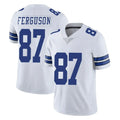 Choea D.Cowboys #87 Jake Ferguson Player White Vapor Untouchable Limited Home Game Stitched Jerseys