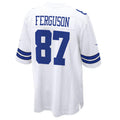 Choea D.Cowboys #87 Jake Ferguson White Game Jersey American Stitched Jersey