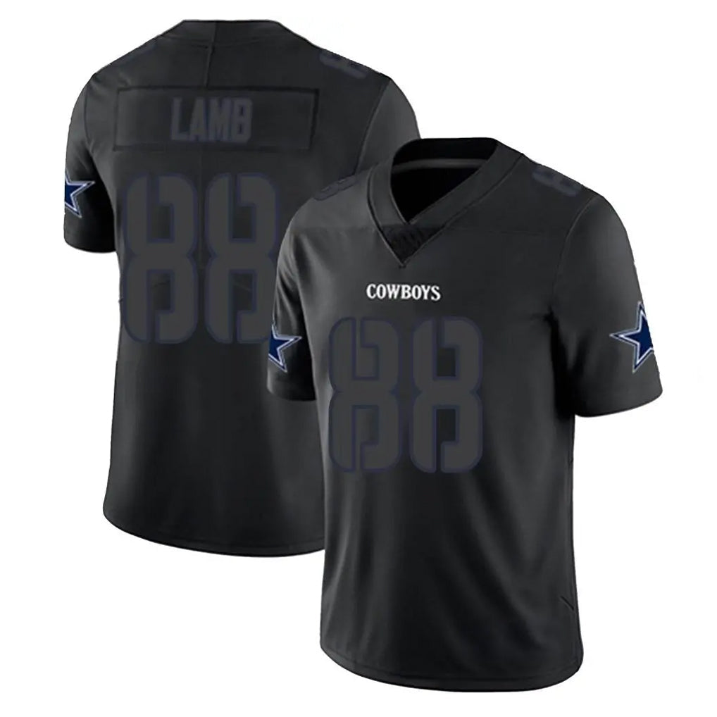 Choea D.Cowboys #88 CeeDee Lamb Player Black Impact Limited Home Game Stitched Jerseys