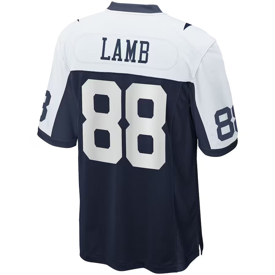 Choea D.Cowboys #88 CeeDee Lamb Player Navy Alternate Home Game Stitched Jerseys