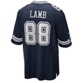 Choea D.Cowboys #88 CeeDee Lamb Player Navy Home Game Stitched Jerseys