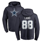 Choea D.Cowboys #88 CeeDee Lamb Player Navy Pullover Hoodies Limited Stitched Jerseys