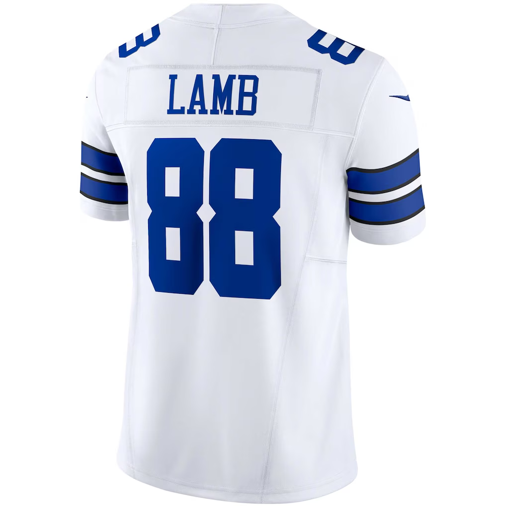 Choea D.Cowboys #88 CeeDee Lamb White Vapor F.U.S.E. Limited Stitched Jerseys