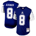 Choea D.Cowboys #8 Troy Aikman Navy Legacy Replica Jersey American Stitched  Jerseys