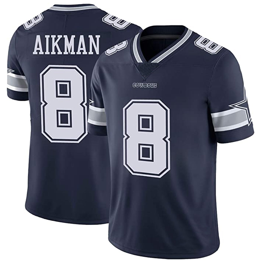 Choea D.Cowboys #8 Troy Aikman Player Navy Vapor Untouchable Limited Stitched Jerseys