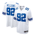 Choea D.Cowboys #92 Quinnen Williams Player White Home Game Stitched Jerseys