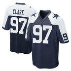 Choea D.Cowboys #97 Kenny Clark Player Navy-White Alternate Home Game Stitched Jerseys