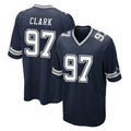 Choea D.Cowboys #97 Kenny Clark Player Navy Home Game Stitched Jerseys