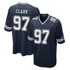 Choea D.Cowboys #97 Kenny Clark Player Navy Home Game Stitched Jerseys