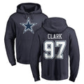 Choea D.Cowboys #97 Kenny Clark Player Navy Pullover Hoodies Limited Stitched Jerseys