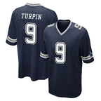 Choea D.Cowboys #9 KaVontae Turpin Player Navy Home Game Stitched Jerseys