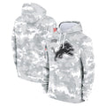 Choea D.Lions Arctic Camo Salute to Service Hoodies Limited Game Blank Player Stitched Jerseys
