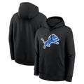 Choea D.Lions Black Salute to Service Pullover Hoodies Limited Blank Player Stitched Jerseys