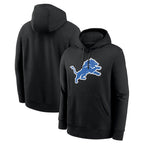 Choea D.Lions Black Salute to Service Pullover Hoodies Limited Blank Player Stitched Jerseys