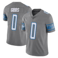 Choea D.Lions #0 Jahmyr Gibbs Player Gray Vapor Untouchable Limited Home Game Stitched Jerseys