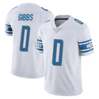 Choea D.Lions #0 Jahmyr Gibbs Player White Limited Vapor Untouchable Home Game Stitched Jerseys