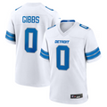 Choea D.Lions #0 Jahmyr Gibbs Player White Replica Game Stitched Jerseys