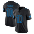 Choea D.Lions #10 Isiah Pacheco Player Black Impact Limited Home Game Stitched Jerseys