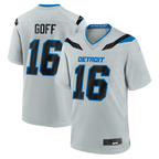 Choea D.Lions #16 Jared Goff Silver 2026 Rivalries Collection Game Stitched Jerseys