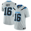 Choea D.Lions #16 Jared Goff Silver 2026 Rivalries Collection Limited Stitched Jerseys