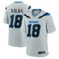 Choea D.Lions #18 Isaac TeSlaa Detroit Silver 2026 Rivalries Collection Game Stitched Jerseys