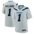 Choea D.Lions #1 Jameson Williams Silver 2026 Rivalries Collection Game Stitched Jerseys