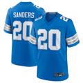 Choea D.Lions #20 Barry Sanders Player Blue Game Stitched Jerseys