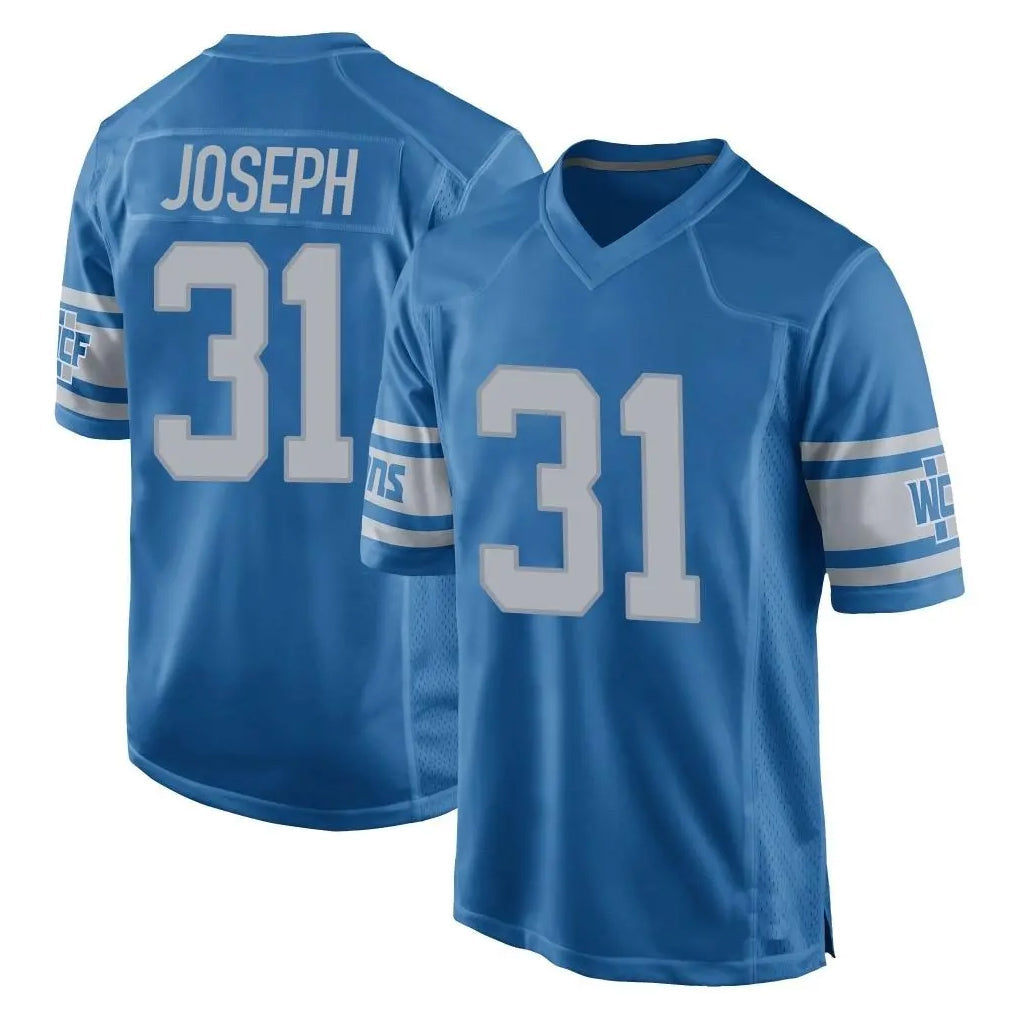 Choea D.Lions #31 Kerby Joseph Player Blue Vapor Untouchable Throwback Game Stitched Jerseys