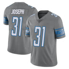 Choea D.Lions #31 Kerby Joseph Player Gray Vapor Untouchable Limited Home Game Stitched Jerseys