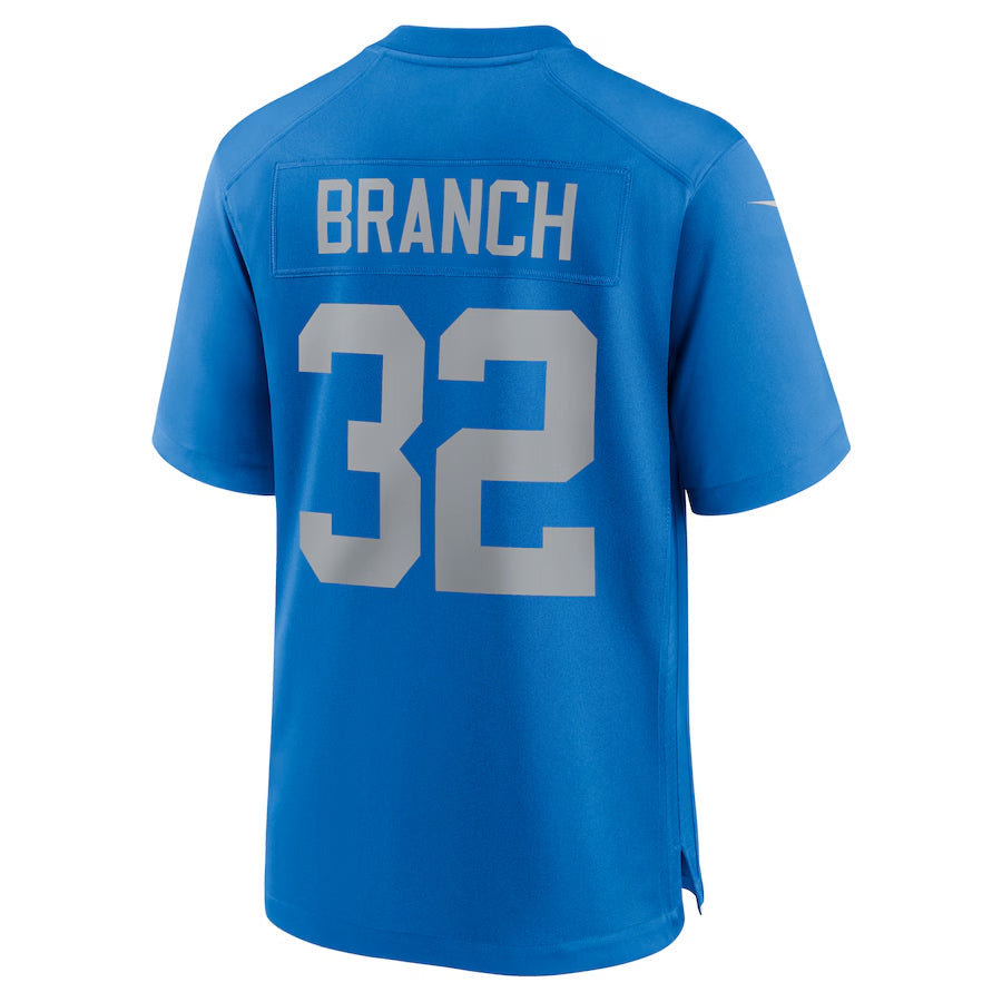 Choea D.Lions #32 Brian Branch Player Blue Alternate Game Stitched Jerseys