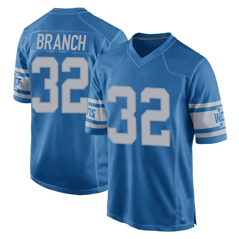 Choea D.Lions #32 Brian Branch Player Blue Vapor Untouchable Throwback Game Stitched Jerseys