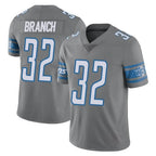 Choea D.Lions #32 Brian Branch Player Gray Vapor Untouchable Limited Home Game Stitched Jerseys
