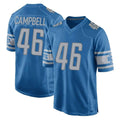 Choea D.Lions #46 Jack Campbell Player Blue Home Game Stitched Jerseys