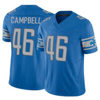 Choea D.Lions #46 Jack Campbell Player Blue Vapor F.U.S.E. Limited Home Game Stitched Jerseys