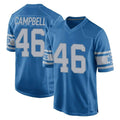 Choea D.Lions #46 Jack Campbell Player Blue Vapor Untouchable Throwback Game Stitched Jerseys