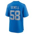 Choea D.Lions #58 Penei Sewell Player Blue Alternate Game Stitched Jerseys