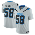 Choea D.Lions #58 Penei Sewell Silver 2026 Rivalries Collection Limited Stitched Jerseys