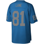 Choea D.Lions #81 Richard Lane Mitchell & Ness Blue Legacy Replica Jersey Stitched Puhic