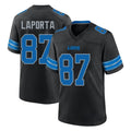 Choea D.Lions #87 Sam LaPorta Player Black Alternate Home Game Stitched Jerseys