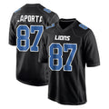 Choea D.Lions #87 Sam LaPorta Player Black Fashion Home Game Stitched Jerseys