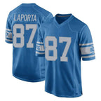 Choea D.Lions #87 Sam LaPorta Player Blue Vapor Untouchable Throwback Game Stitched Jerseys
