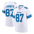 Choea D.Lions #87 Sam LaPorta Player White Alternate Home Game Stitched Jerseys