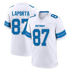 Choea D.Lions #87 Sam LaPorta Player White Alternate Home Game Stitched Jerseys