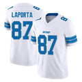 Choea D.Lions #87 Sam LaPorta Player White Limited Vapor F.U.S.E. Alternate Home Game Stitched Jerseys