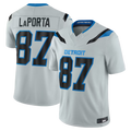 Choea D.Lions #87 Sam LaPorta Silver 2026 Rivalries Collection Limited Stitched Jerseys