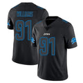 Choea D.Lions #91 Tyleik Williams Player Black Impact Limited Home Game Stitched Jerseys