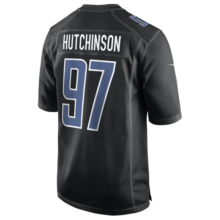 Choea D.Lions #97 Aidan Hutchinson Player Black Limited Fashion Stitched Jerseys