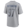 Choea D.Lions #97 Aidan Hutchinson Player Grey Atmosphere Fashion Stitched Jerseys