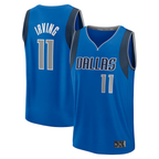 Choea D.Mavericks #11 Kyrie Irving Blue Fast Break Replica Player Jerseys - Icon Edition